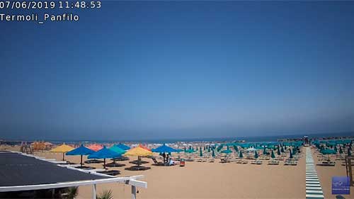 Live HD Webcam Termoli Beach,Termoli Beach Webcam - worldlivecamera.com