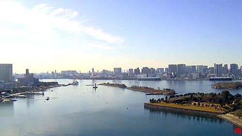 Bahía de Tokio, Odaiba