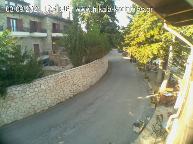 Trikala Korinthias : Vue sur Trikala