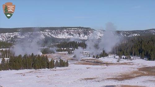 アッパー・ガイザー・ベイスン、イエローストーン