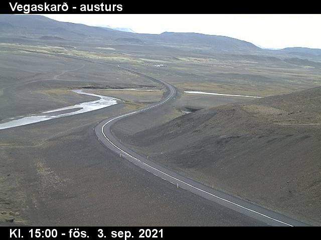 Vegaskarð : Hringvegur vers l'est