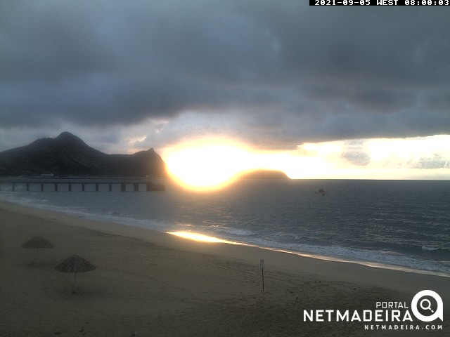 Vila Baleira (Porto Santo): Strand-Panorama