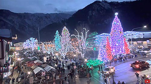Dorf der Lichter, Front St Park