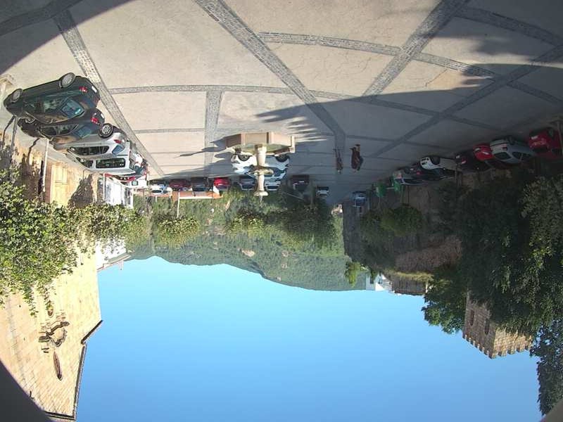 Villahermosa del Río: Kirchplatz