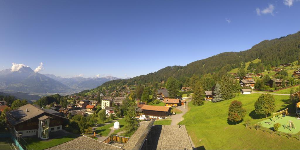 Villars-sur-Ollon: roundshot 360° Panorama Aiglon College