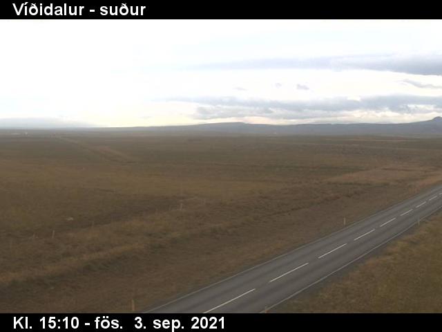 Víðidalur : Víðidalur vers le Sud