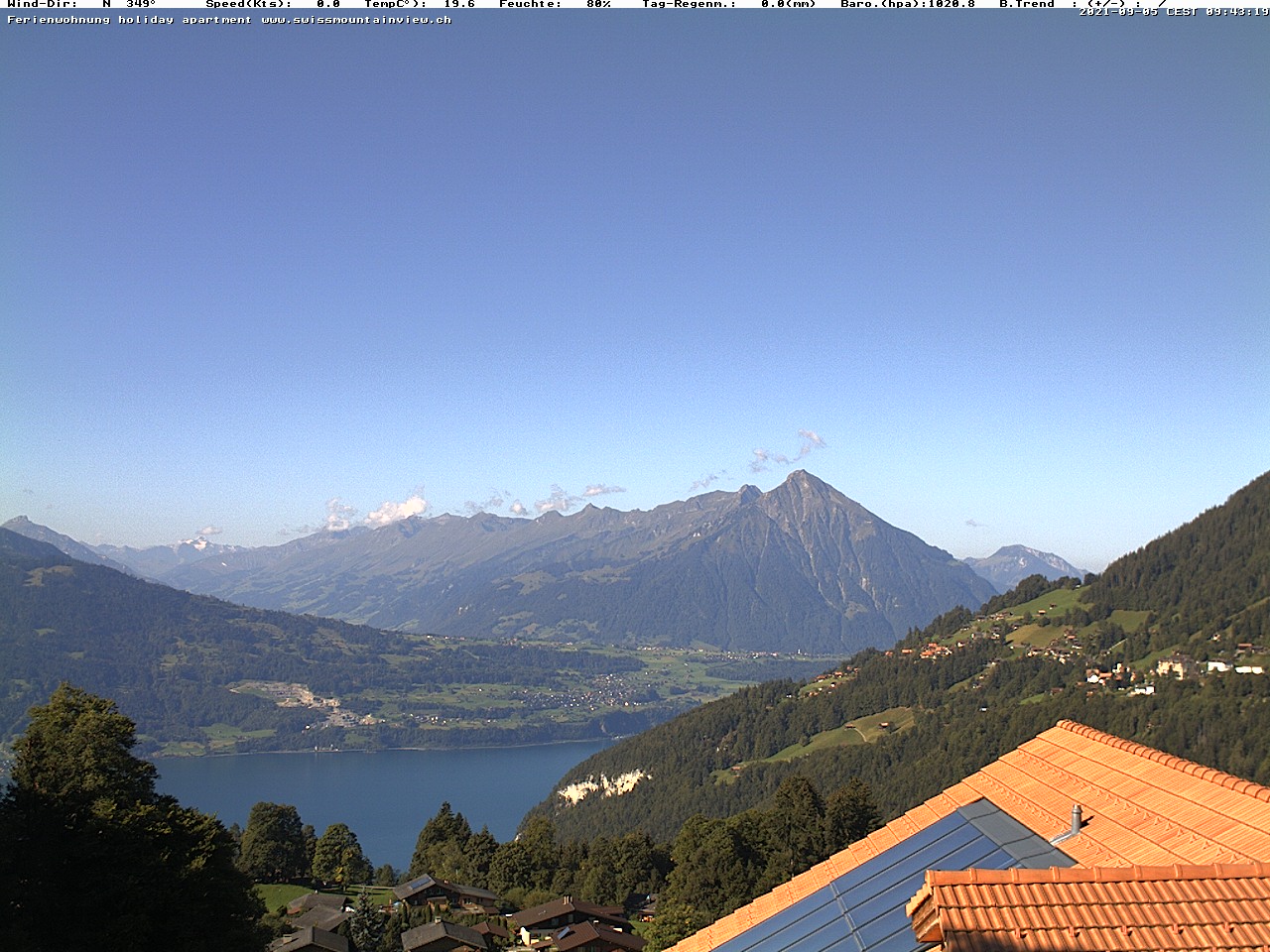 Waldegg: swissmountainview.ch: View onto Lake Thun