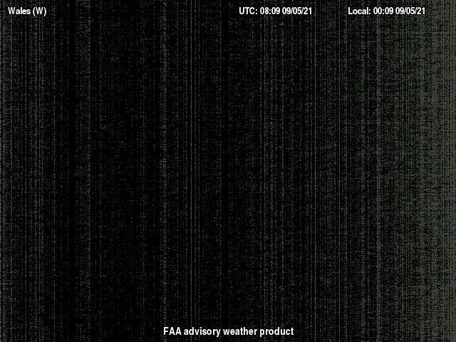 Уэльс, Аляска: Аэродром Уэльс (PAIW), вид в западном направлении
