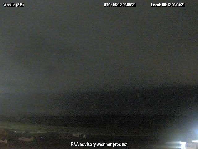 Василла, Аляска: Аэродром Василла (PAWS), вид в юго-восточном направлении