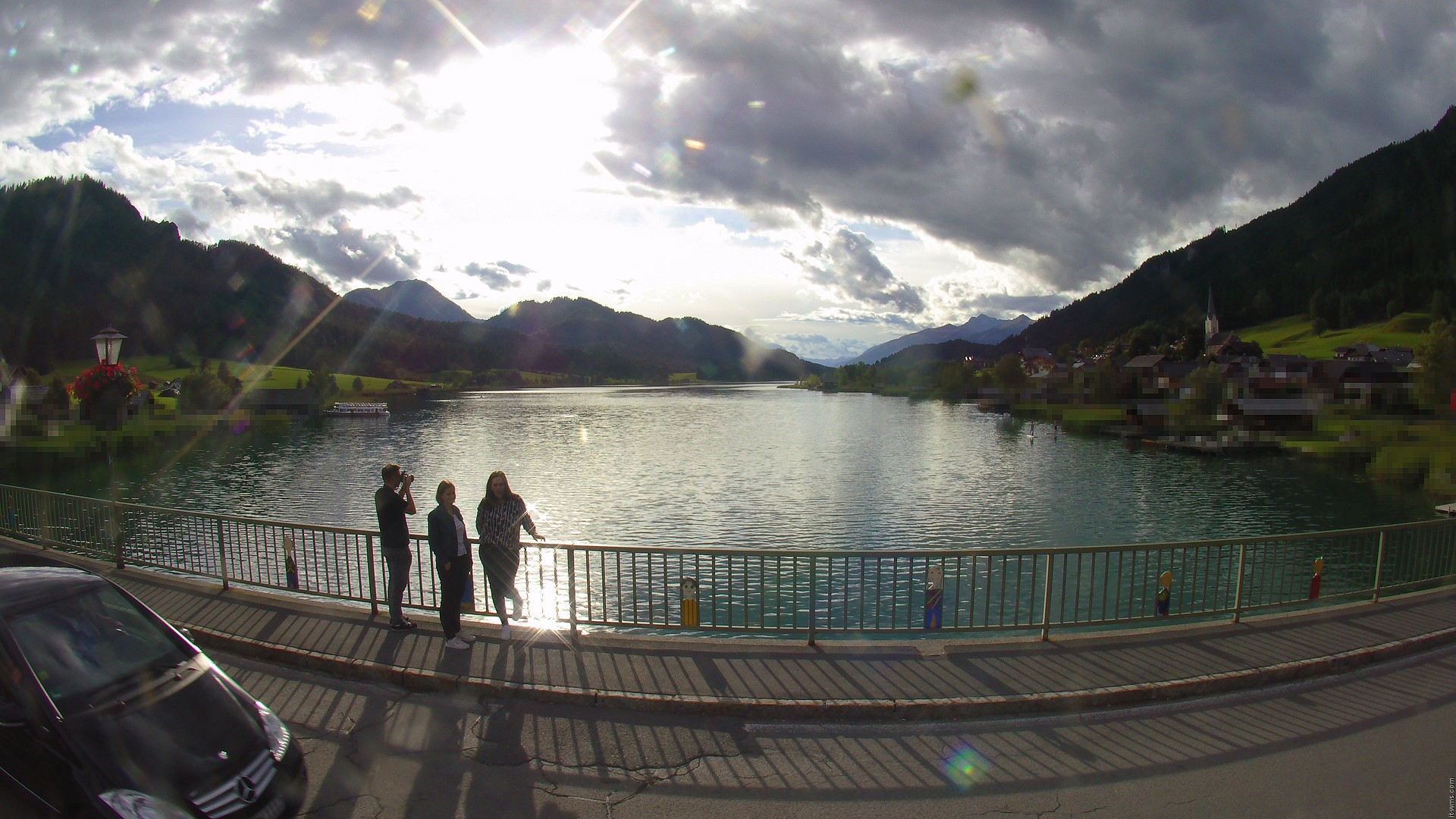 Weißensee : Panocam Weissensee - Vue en direction de l'ouest