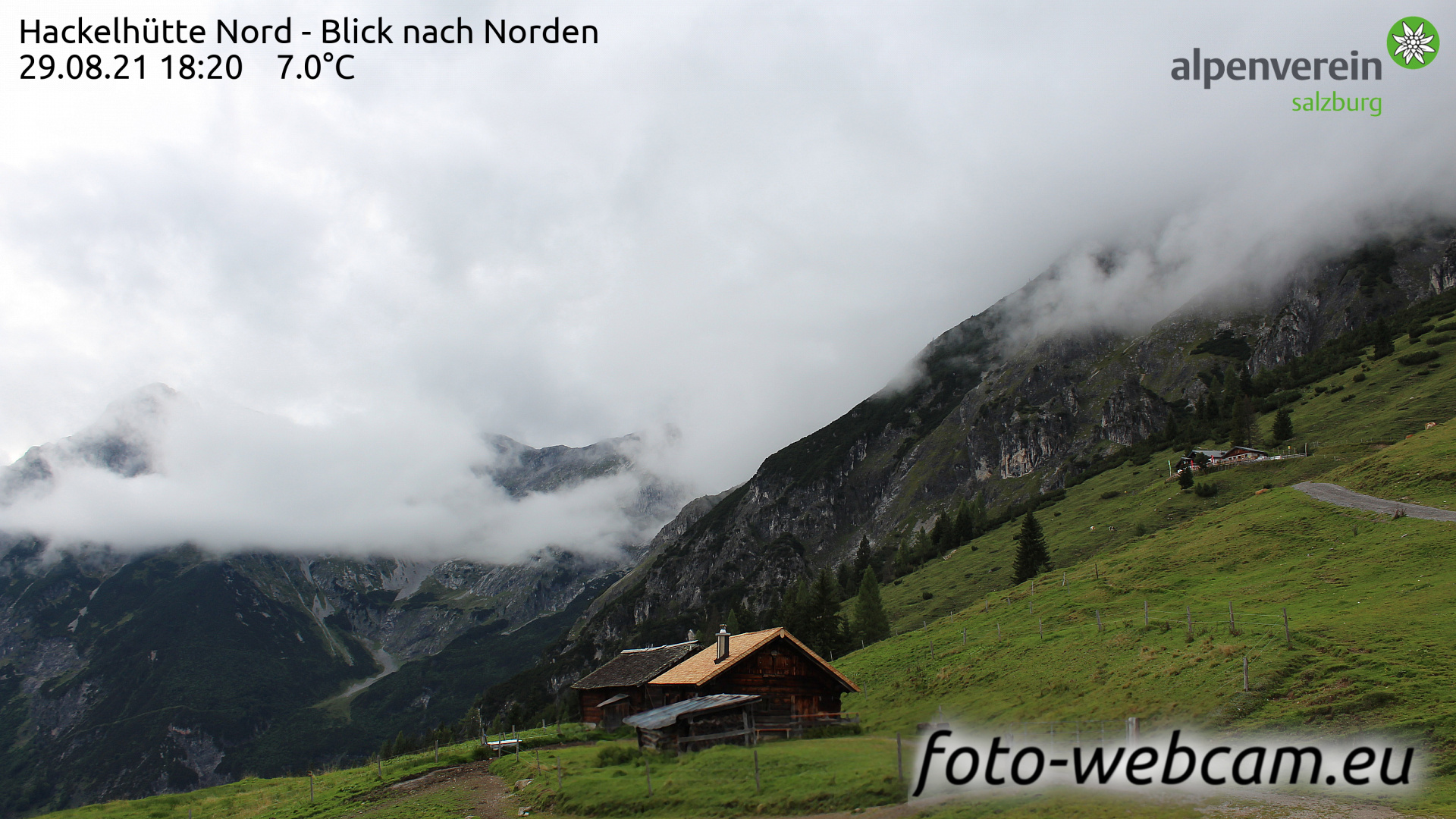 Werfenweng : Panorama HD Hackelhütte Nord