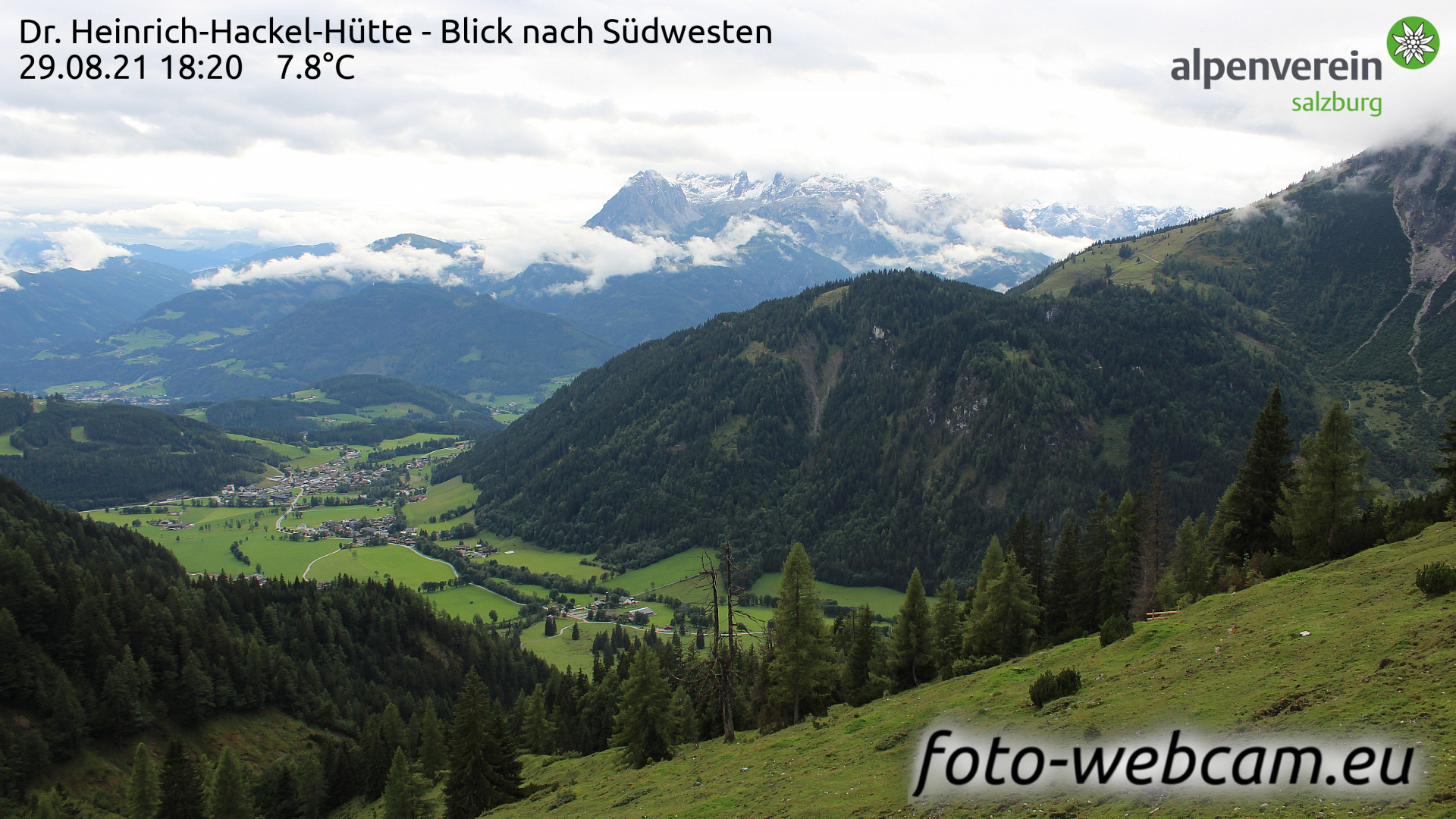 Werfenweng : Panorama HD Hackel-Hütte