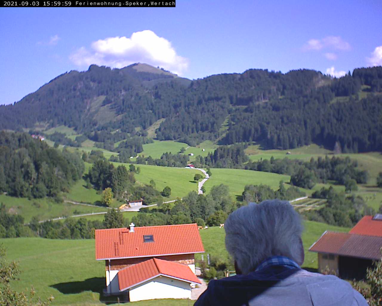 Wertach: View of the 'Reuterwanne'