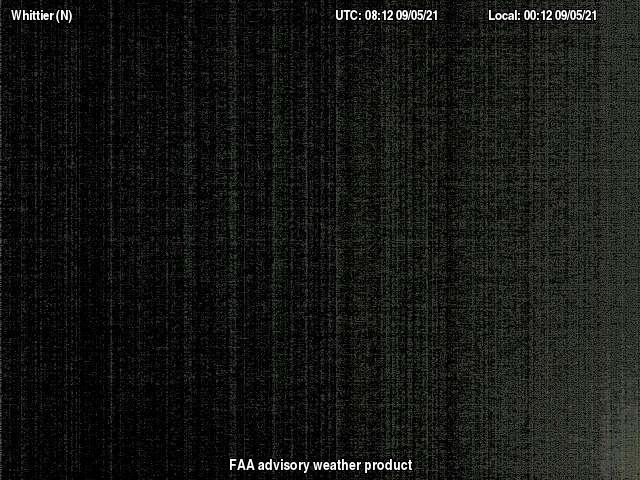 Whittier, Alaska: Whittier Airfield (WHMA2), View in Northern Direction