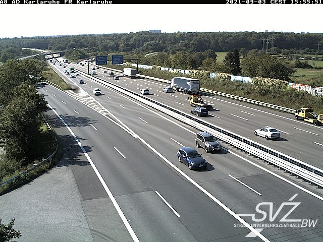 Wolfartsweier:A8 AD Karlsruhe