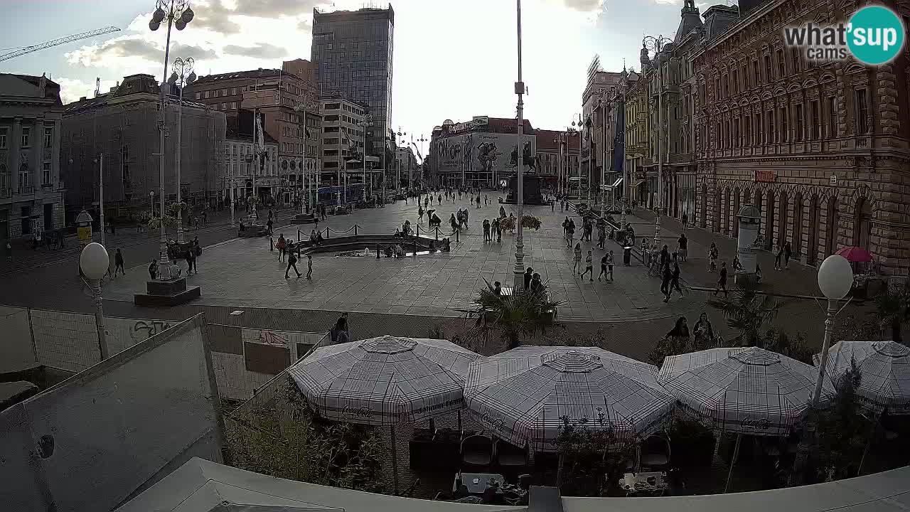 Загреб: площадь Бана Елачича