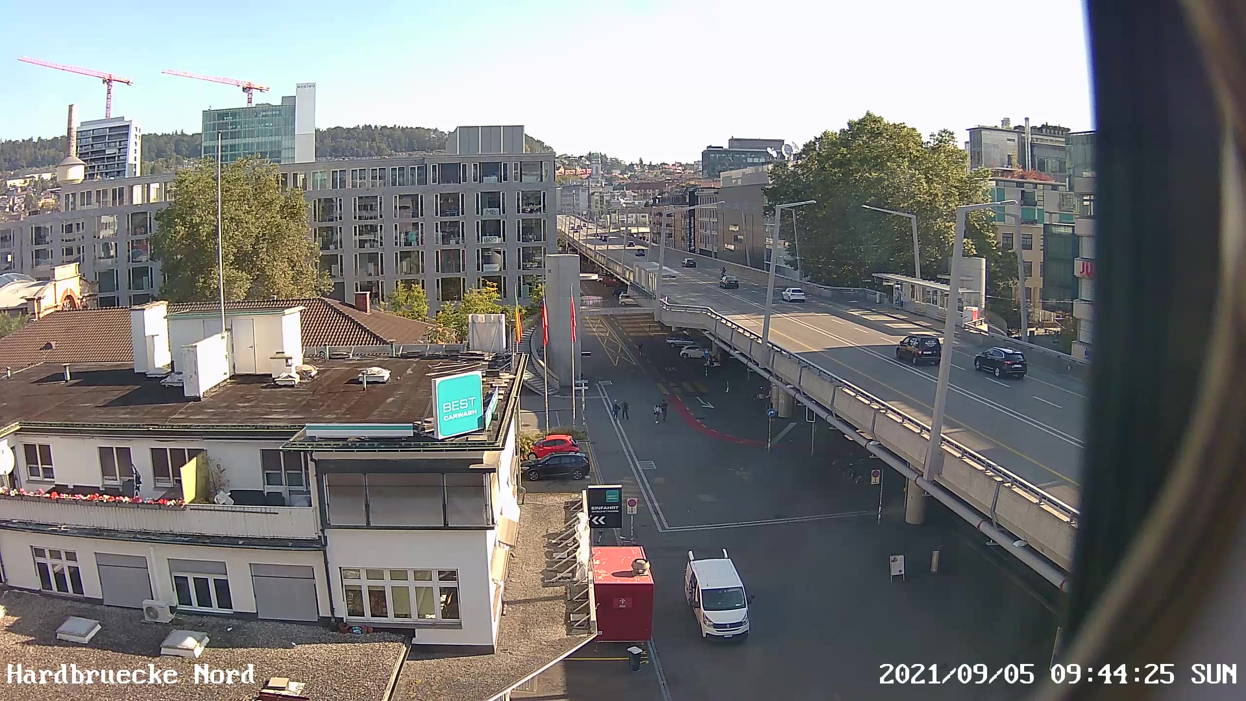 Zurich: Webcam Hardbrücke