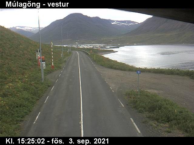Ólafsfjörður: Múlagöng View towards Ólafsfjörður